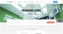 Desktop Screenshot of nursingjobs.com.au